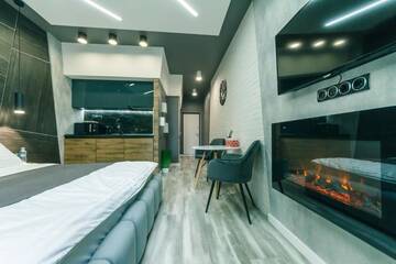 Фото номера Номер-студио с джакузи Апарт-отели Luxury Apartments г. Киев 21