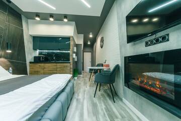 Фото номера Номер-студио с джакузи Апарт-отели Luxury Apartments г. Киев 12