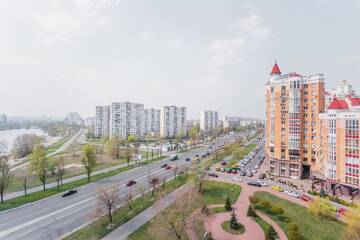 Фото номера Апартаменты с 1 спальней Апартаменты VIP Onebedroom at the riverside г. Киев 19