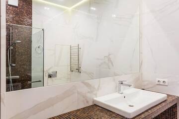 Фото номера Апартаменты с 1 спальней Апартаменты VIP Onebedroom at the riverside г. Киев 26