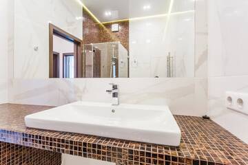 Фото номера Апартаменты с 1 спальней Апартаменты VIP Onebedroom at the riverside г. Киев 10