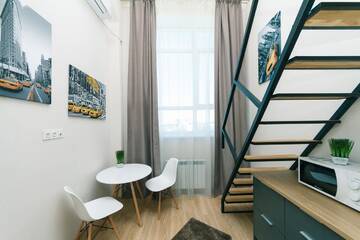 Фото номера Двухуровневый люкс Апартаменты My SmartApart Hotel Today г. Киев 13