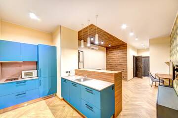 Фото номера Апартаменты с 1 спальней Апартаменты Cozy apartment near the metro Pecherskaya г. Киев 8