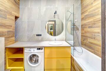 Фото номера Апартаменты с 1 спальней Апартаменты Cozy apartment near the metro Pecherskaya г. Киев 18