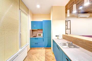 Фото номера Апартаменты с 1 спальней Апартаменты Cozy apartment near the metro Pecherskaya г. Киев 23