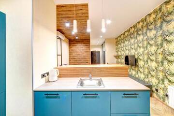 Фото номера Апартаменты с 1 спальней Апартаменты Cozy apartment near the metro Pecherskaya г. Киев 24