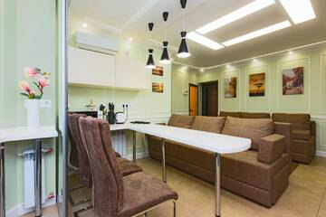Фото номера Апартаменты с 2 спальнями Апартаменты Hammam , big Jacuzzi ,Sauna , 2 bedroom , Khrechatik г. Киев 8