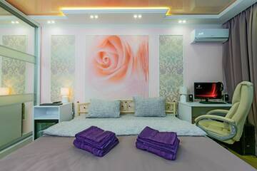Фото номера Апартаменты с 2 спальнями Апартаменты Hammam , big Jacuzzi ,Sauna , 2 bedroom , Khrechatik г. Киев 51