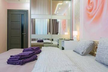 Фото номера Апартаменты с 2 спальнями Апартаменты Hammam , big Jacuzzi ,Sauna , 2 bedroom , Khrechatik г. Киев 54