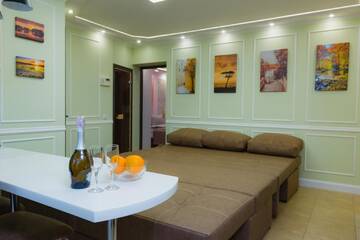 Фото номера Апартаменты с 2 спальнями Апартаменты Hammam , big Jacuzzi ,Sauna , 2 bedroom , Khrechatik г. Киев 13