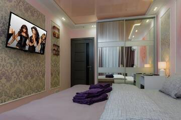 Фото номера Апартаменты с 2 спальнями Апартаменты Hammam , big Jacuzzi ,Sauna , 2 bedroom , Khrechatik г. Киев 29
