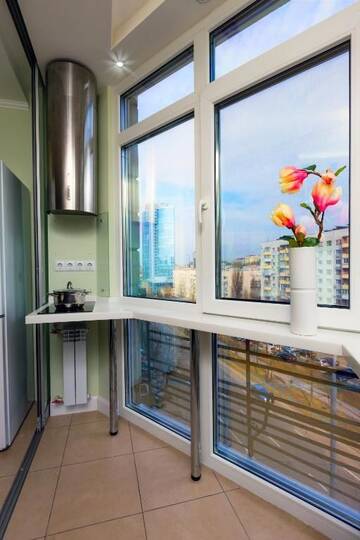 Фото номера Апартаменты с 2 спальнями Апартаменты Hammam , big Jacuzzi ,Sauna , 2 bedroom , Khrechatik г. Киев 86