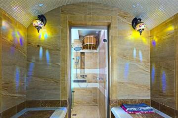 Фото номера Апартаменты с 2 спальнями Апартаменты Hammam , big Jacuzzi ,Sauna , 2 bedroom , Khrechatik г. Киев 36