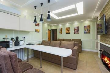 Фото номера Апартаменты с 2 спальнями Апартаменты Hammam , big Jacuzzi ,Sauna , 2 bedroom , Khrechatik г. Киев 92